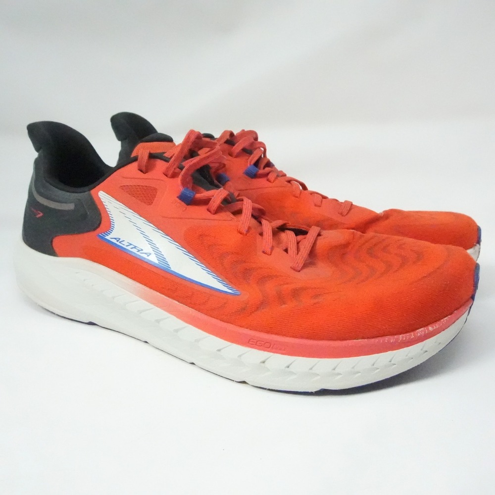 Altra Torin 7 AL0A82C4061 Men Running Shoes Size 14 Orange Blue Gym Neon